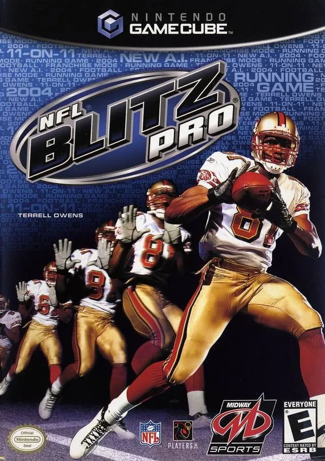 NFL Blitz Pro box art