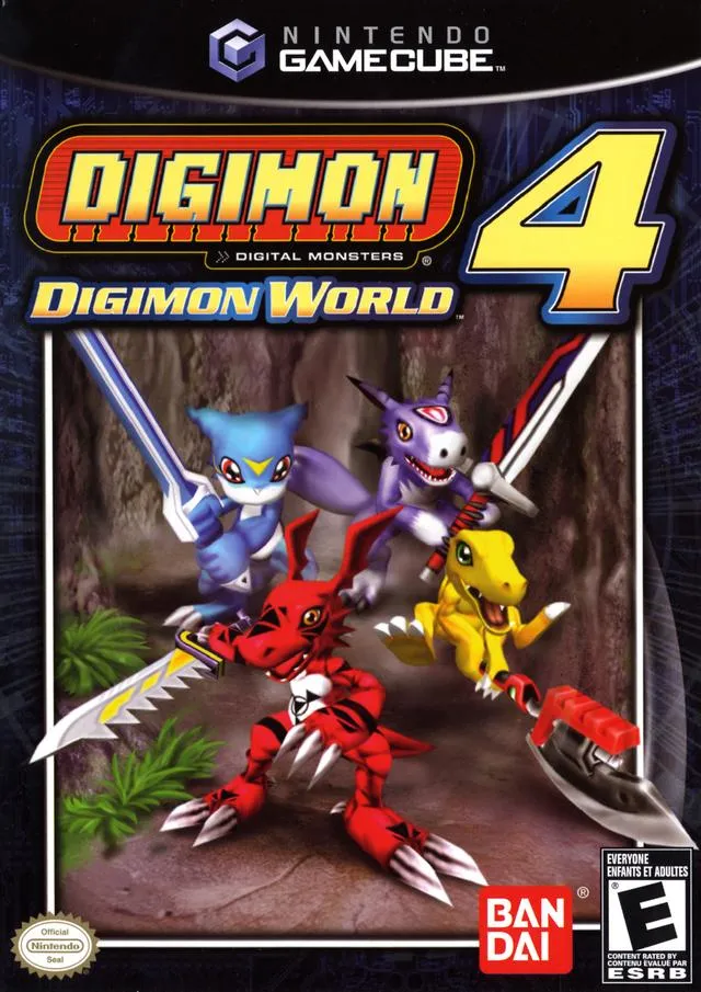 Digimon World 4 box art
