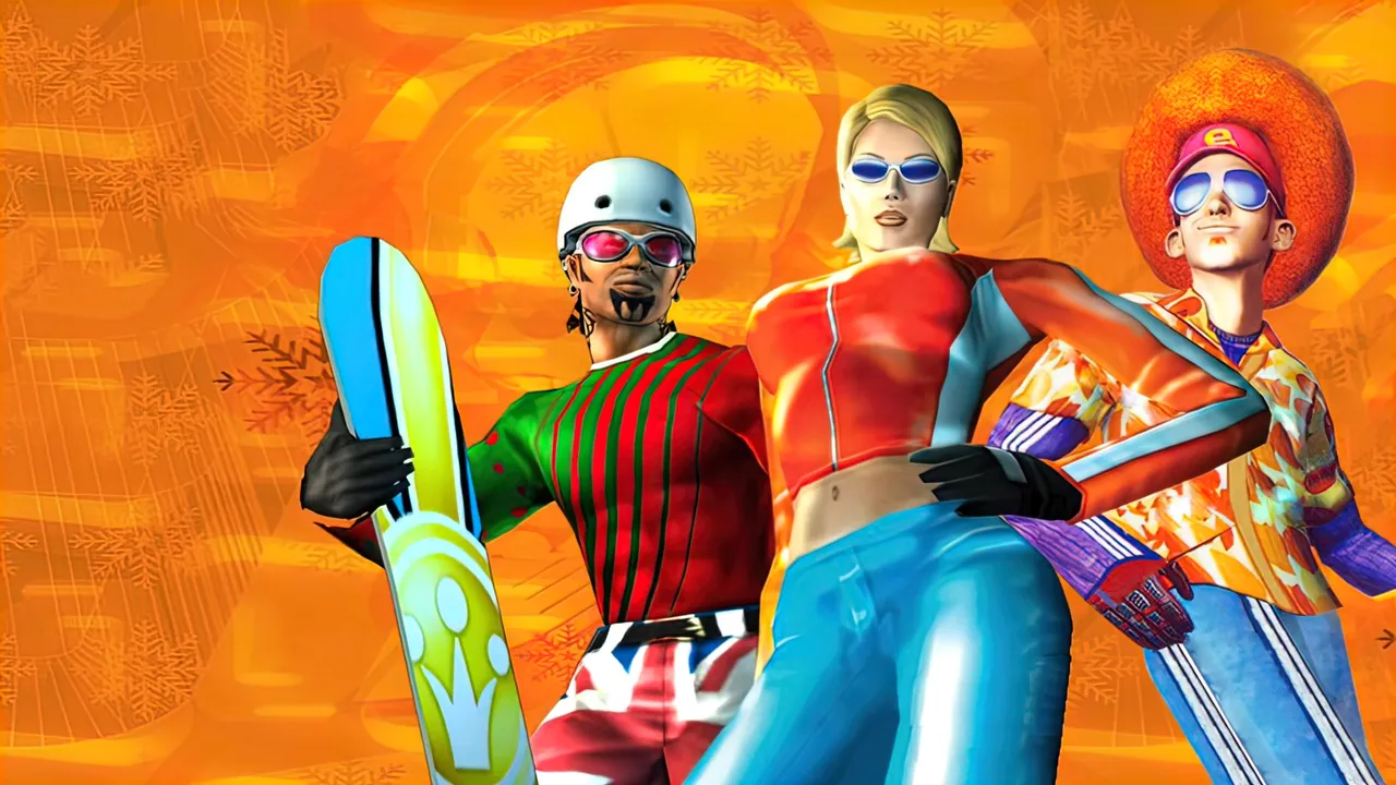 Backdrop artwork for SSX Tricky