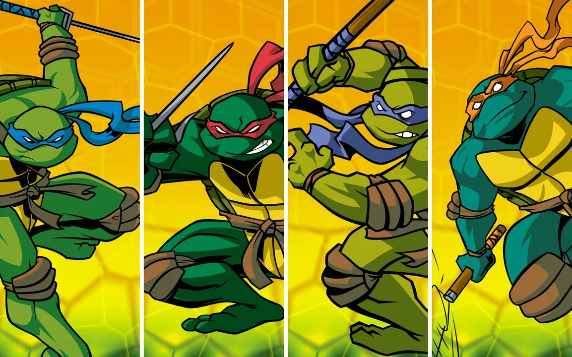 Backdrop artwork for Teenage Mutant Ninja Turtles 3: Mutant Nightmare