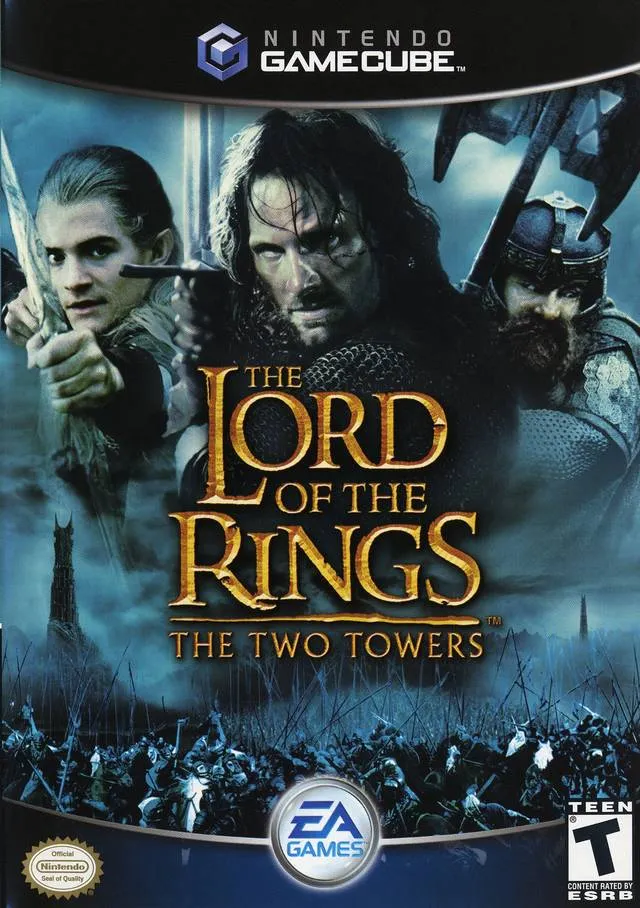 The Lord of the Rings: The Two Towers box art