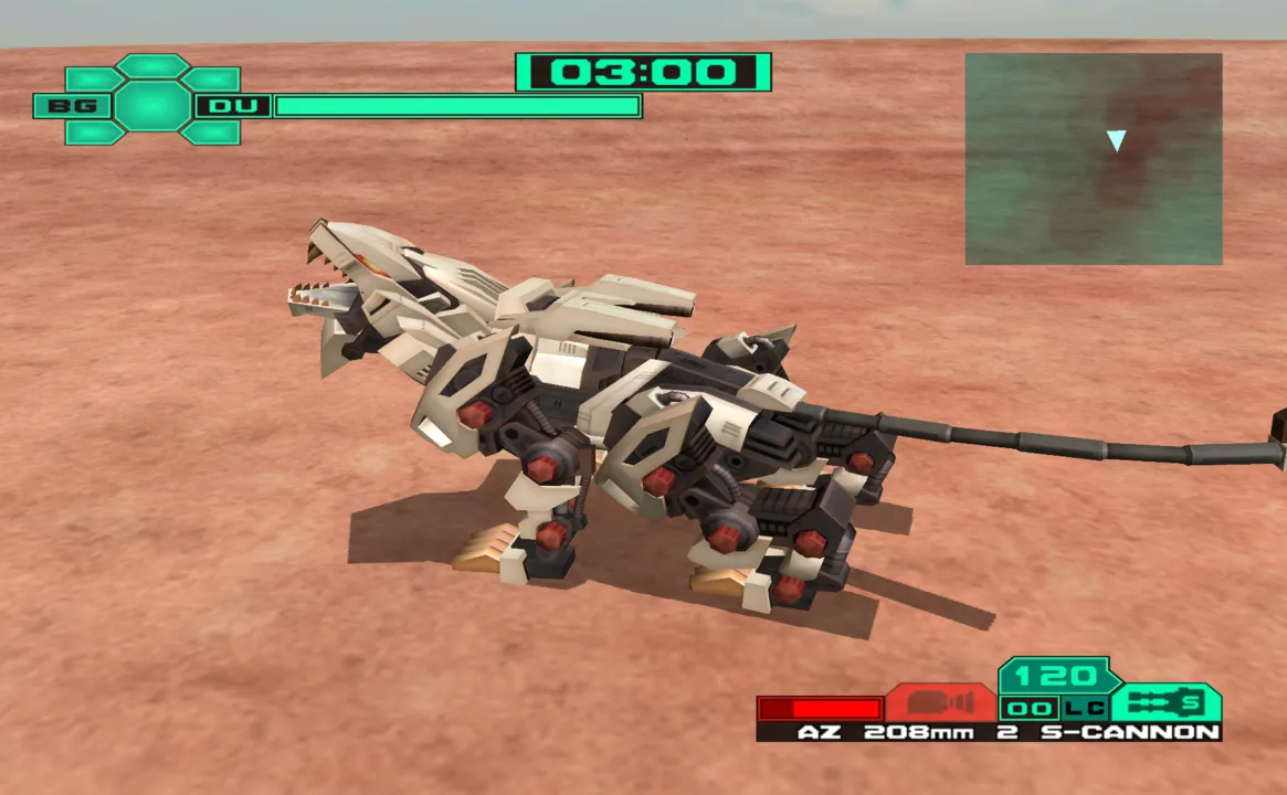 Backdrop artwork for Zoids: Battle Legends