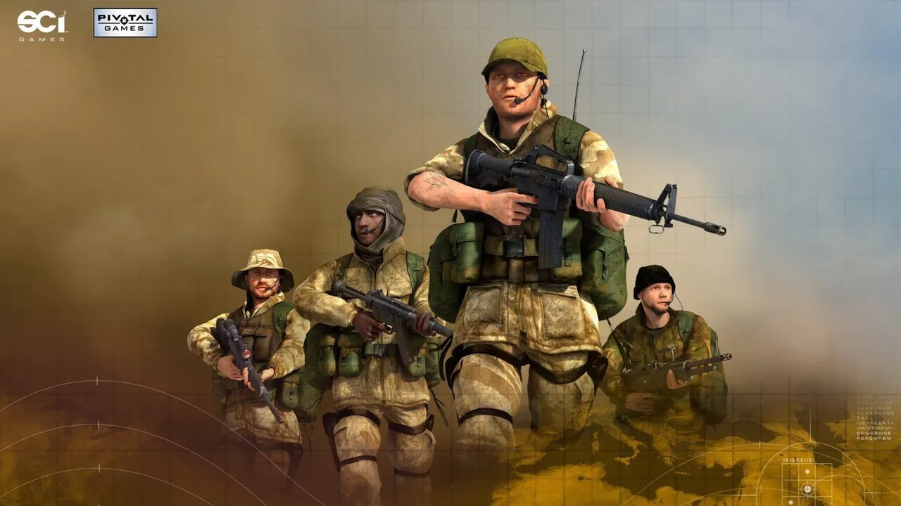 Backdrop artwork for Conflict: Desert Storm II: Back to Baghdad