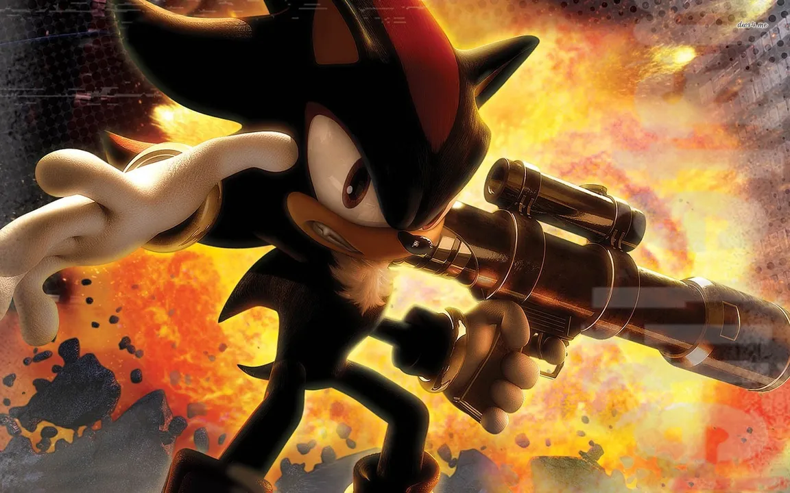 Backdrop artwork for Shadow the Hedgehog