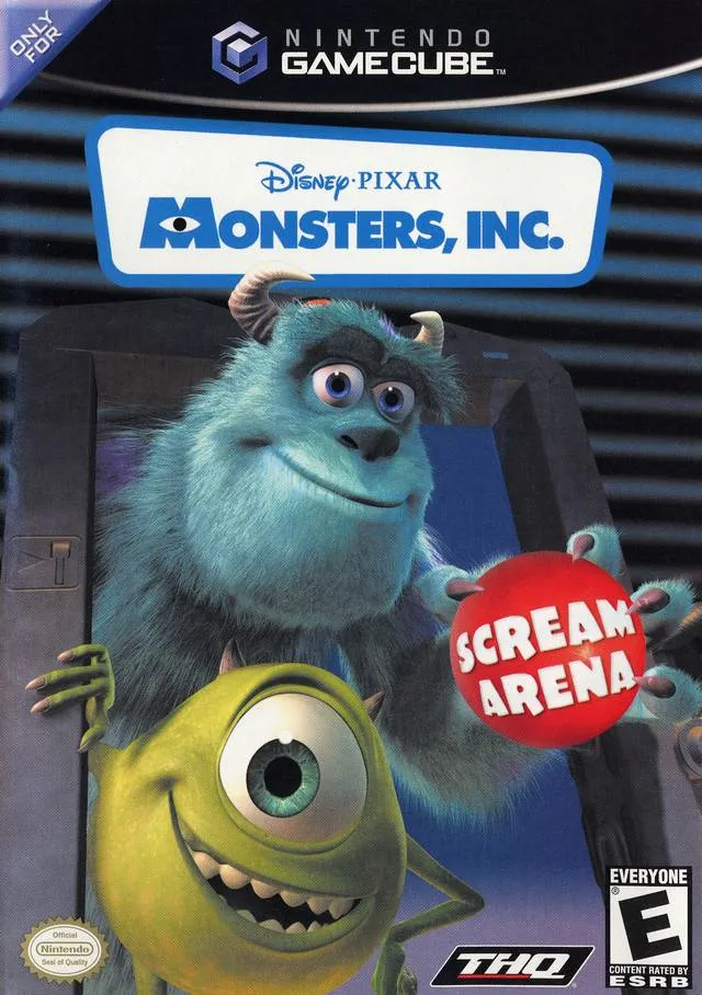 Monsters Inc.: Scream Arena box art