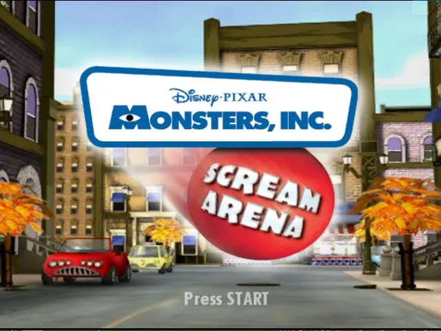 Backdrop artwork for Monsters Inc.: Scream Arena