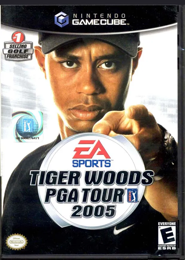 Tiger Woods PGA Tour 2005 box art