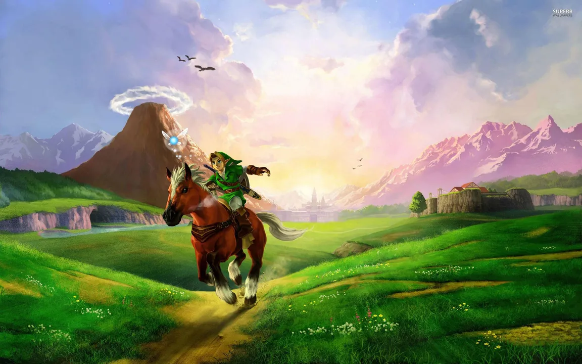 Backdrop artwork for The Legend of Zelda: Ocarina of Time / Master Quest