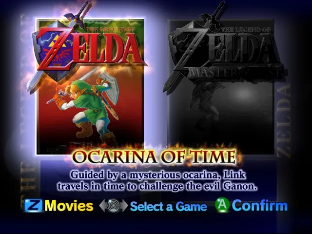 The Legend of Zelda: Ocarina of Time / Master Quest screenshot