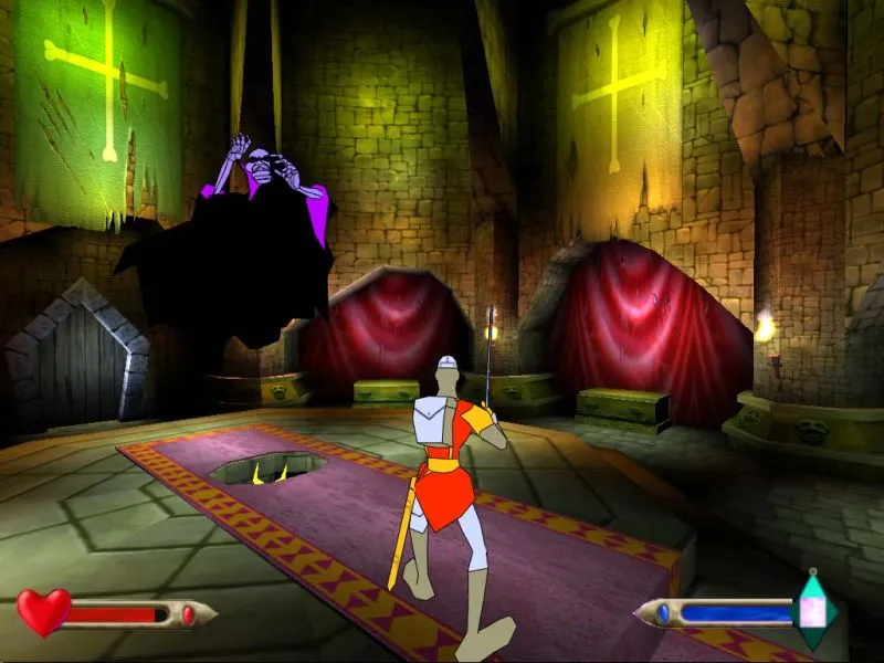 Backdrop artwork for Dragon's Lair 3D: Return To The Lair