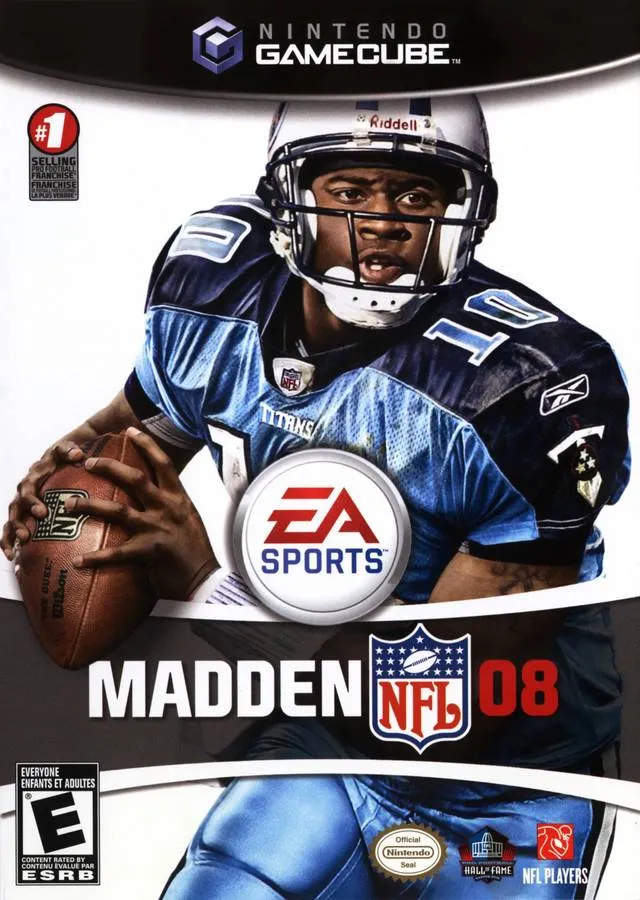 Madden NFL 08 box art