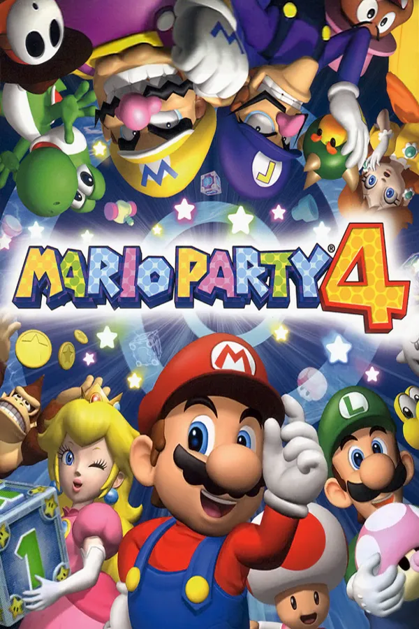 Mario Party 4 box art