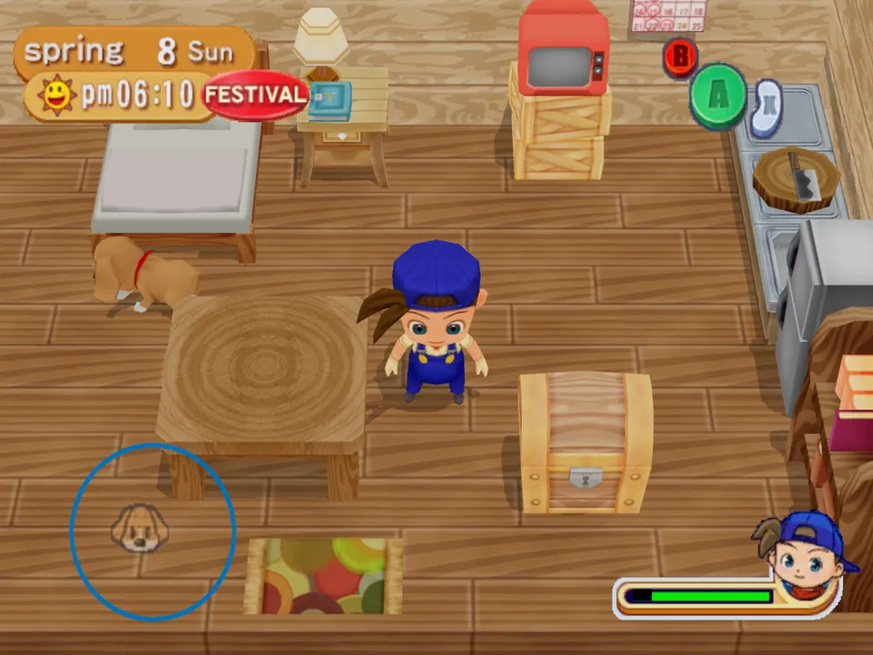 Backdrop artwork for Harvest Moon: Magical Melody