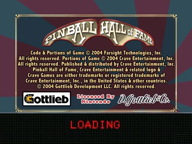 Backdrop artwork for Pinball Hall of Fame: The Gottlieb Collection