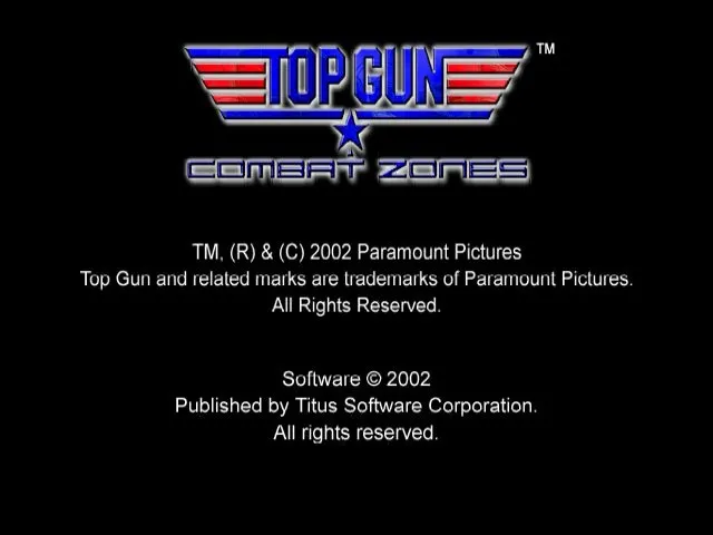 Top Gun: Combat Zones screenshot