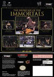 WWE WrestleMania X8 box back