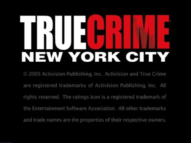 Backdrop artwork for True Crime: New York City