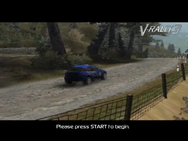Backdrop artwork for V-Rally 3