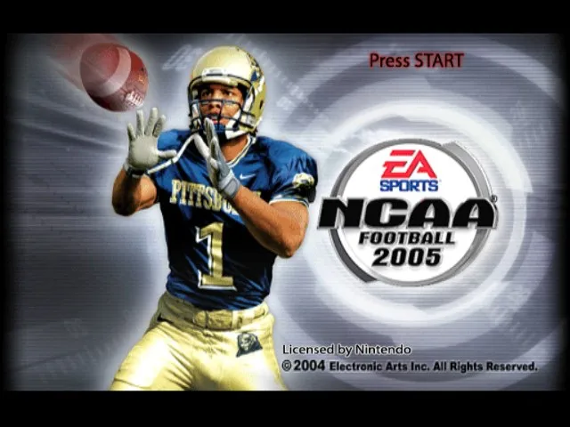 Backdrop artwork for NCAA Football 2005