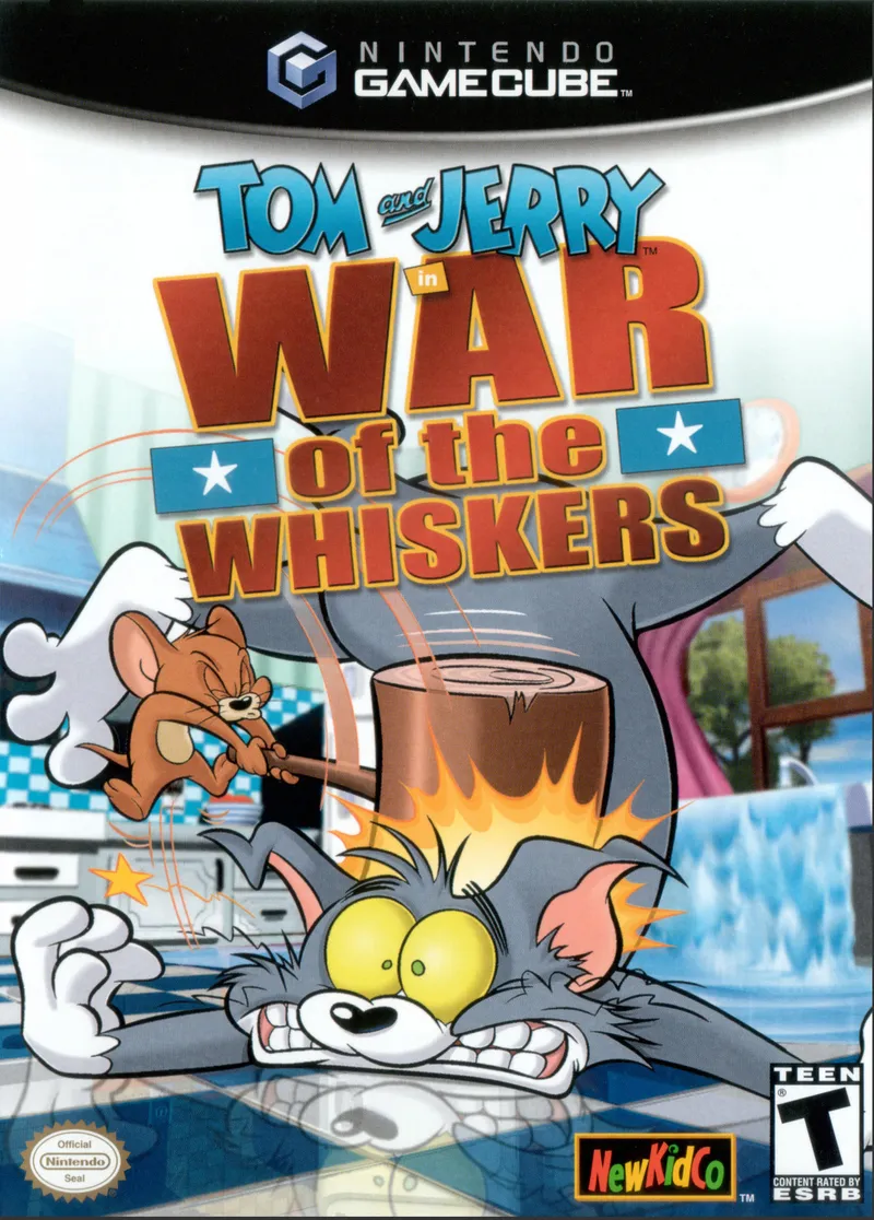 Tom and Jerry in War of the Whiskers box art