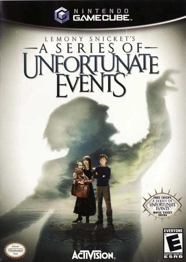Lemony Snicket's A Series of Unfortunate Events box art