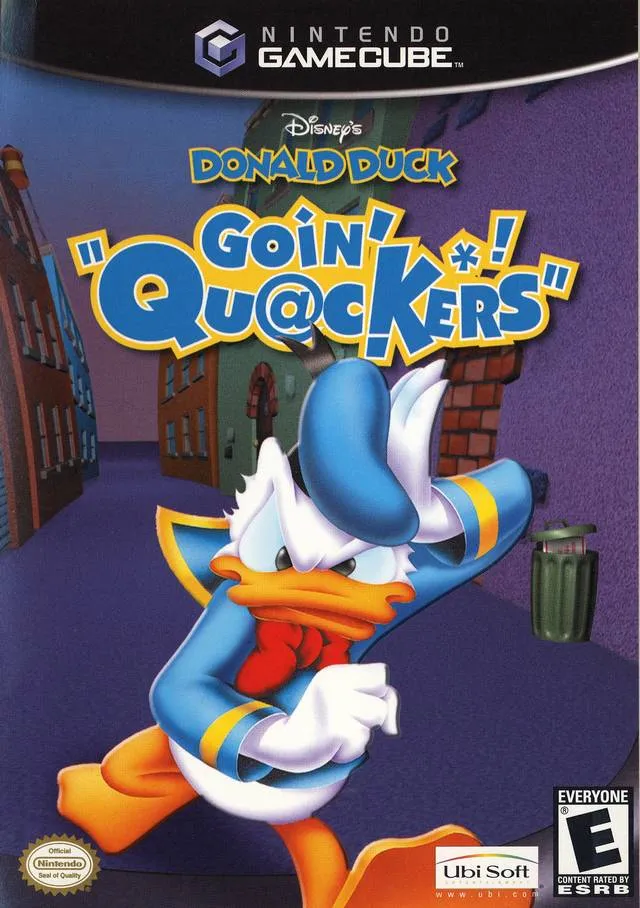 Donald Duck: Goin' Quackers box art