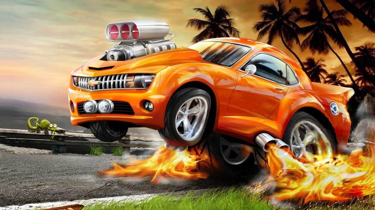 Backdrop artwork for Hot Wheels: World Race