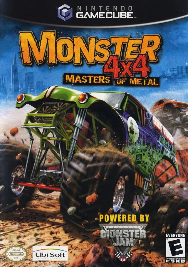 Monster 4x4: Masters of Metal box art