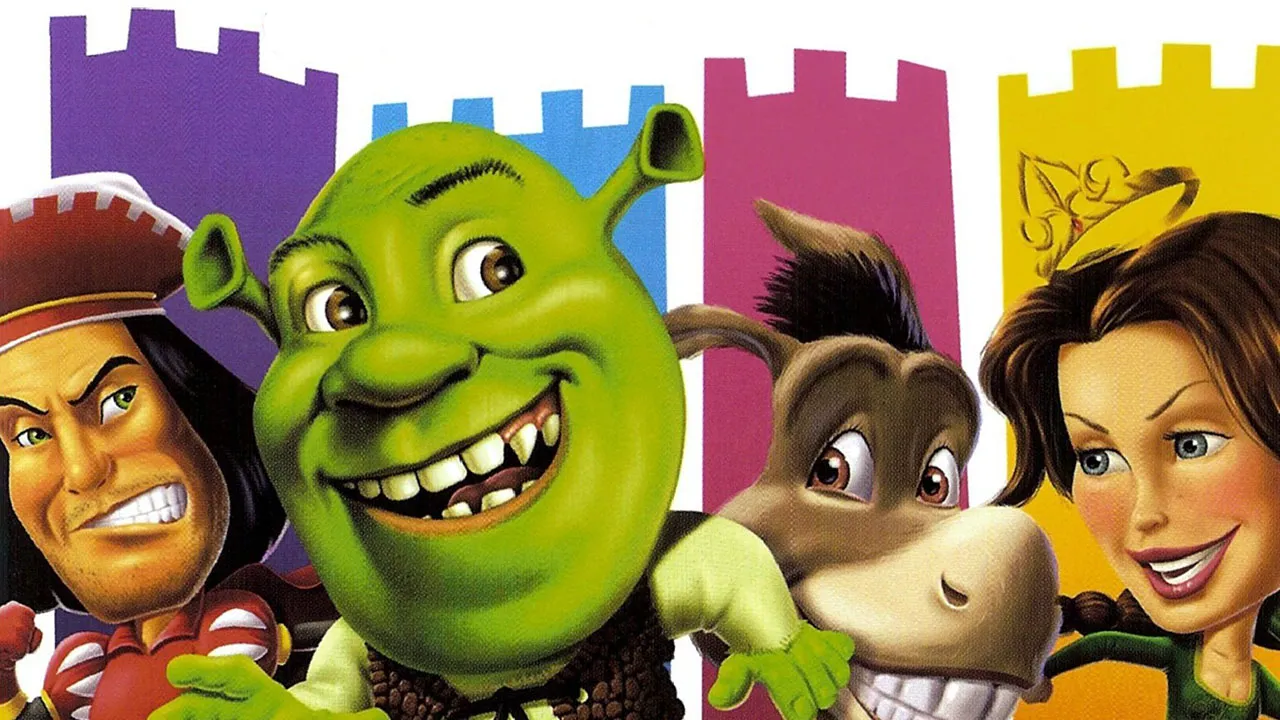 Backdrop artwork for Shrek: Super Party