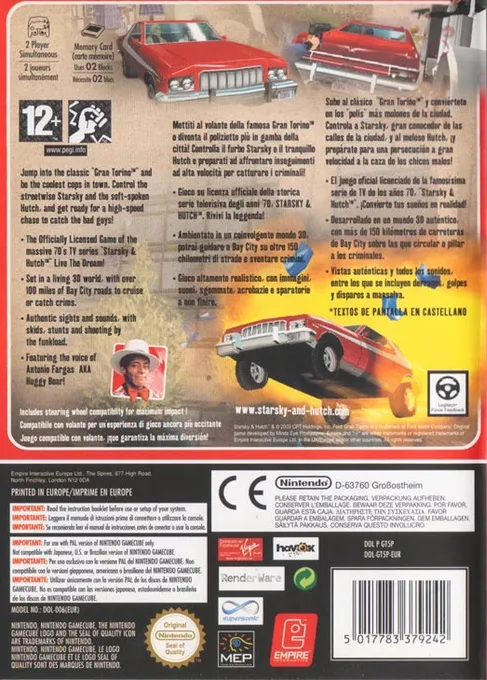 Starsky & Hutch box back