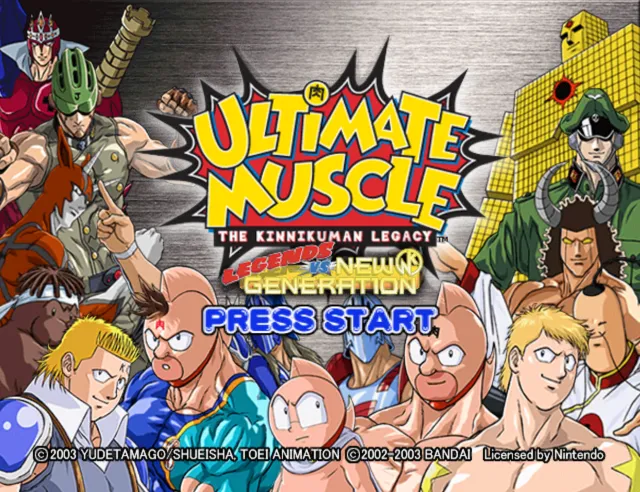 Ultimate Muscle: Legends vs New Generation screenshot