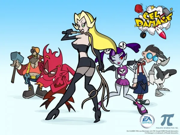 Backdrop artwork for Cel Damage