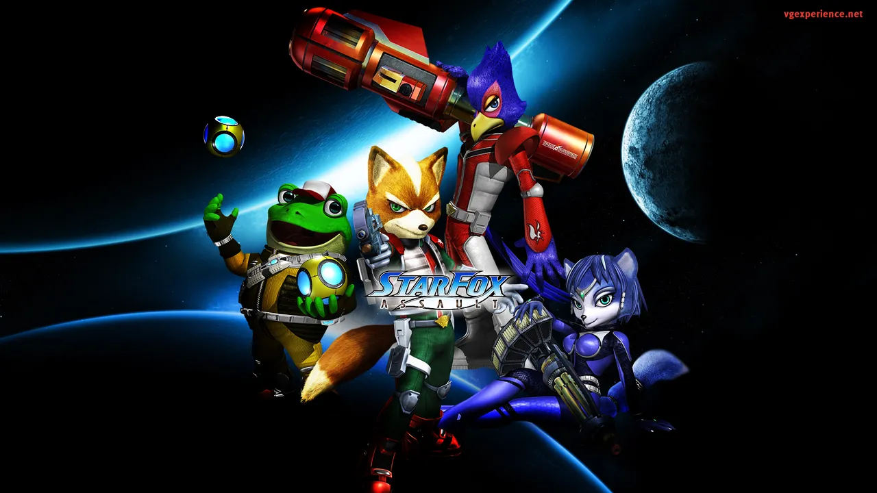 Backdrop artwork for Star Fox Assault