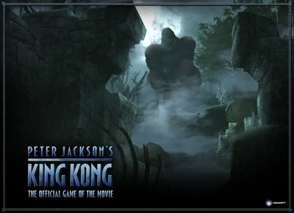 Backdrop artwork for Peter Jackson's King Kong: The Official Game of the Movie