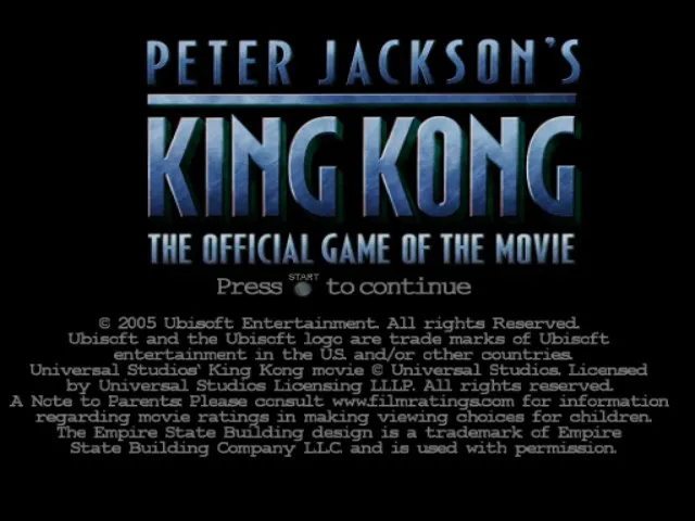 Peter Jackson's King Kong: The Official Game of the Movie screenshot