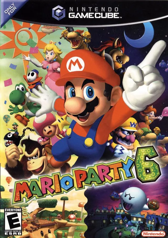 Mario Party 6 box art