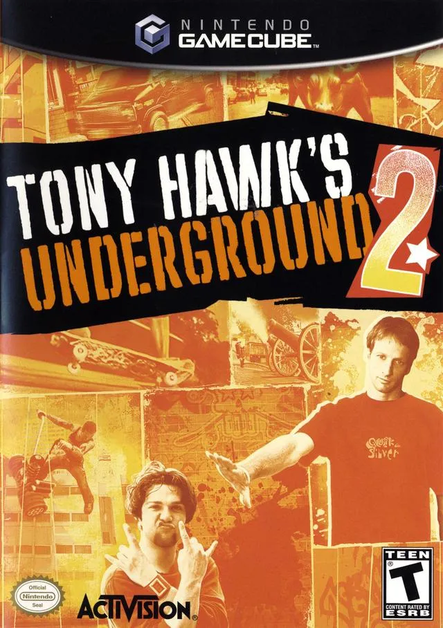 Tony Hawk's Underground 2 box art