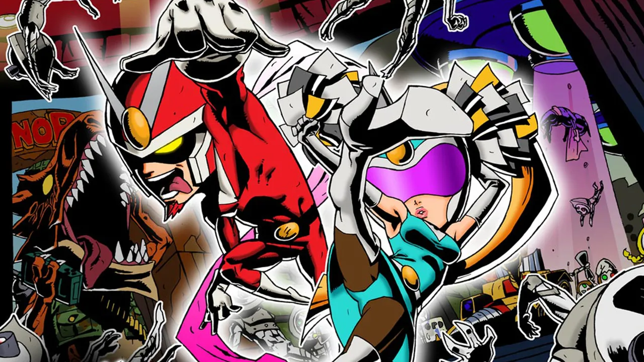 Backdrop artwork for Viewtiful Joe 2