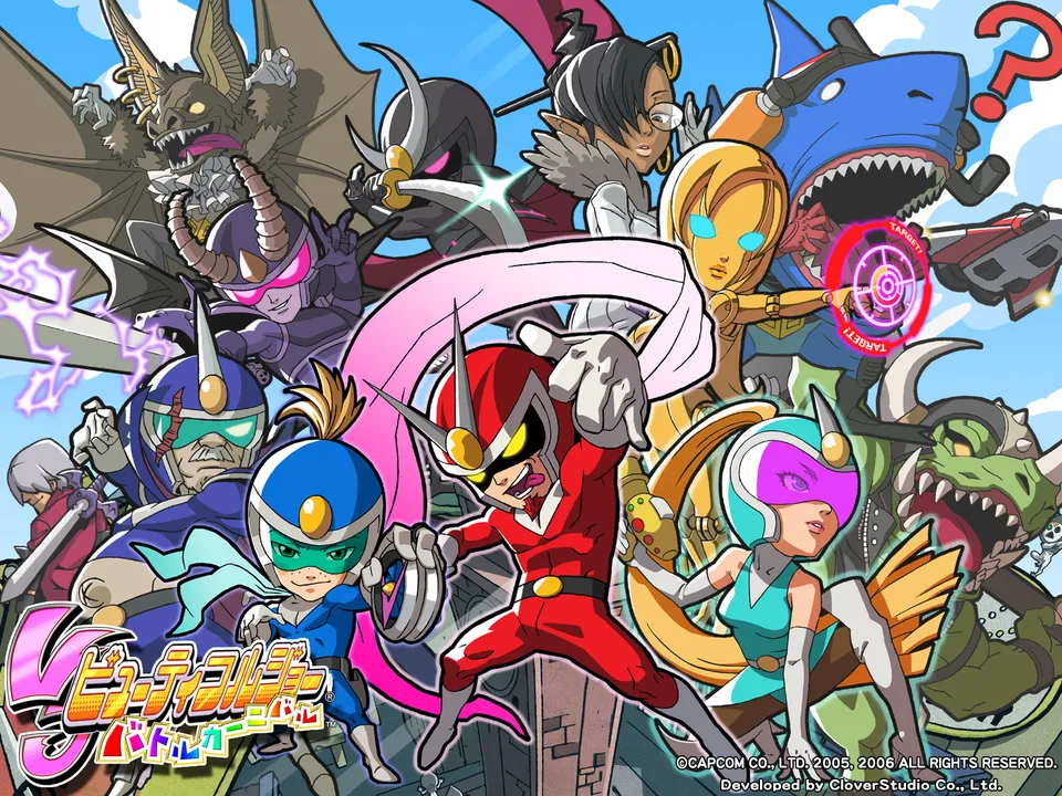 Backdrop artwork for Viewtiful Joe: Red Hot Rumble