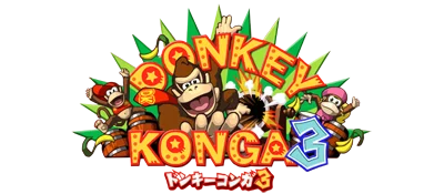 Donkey Konga 3 logo