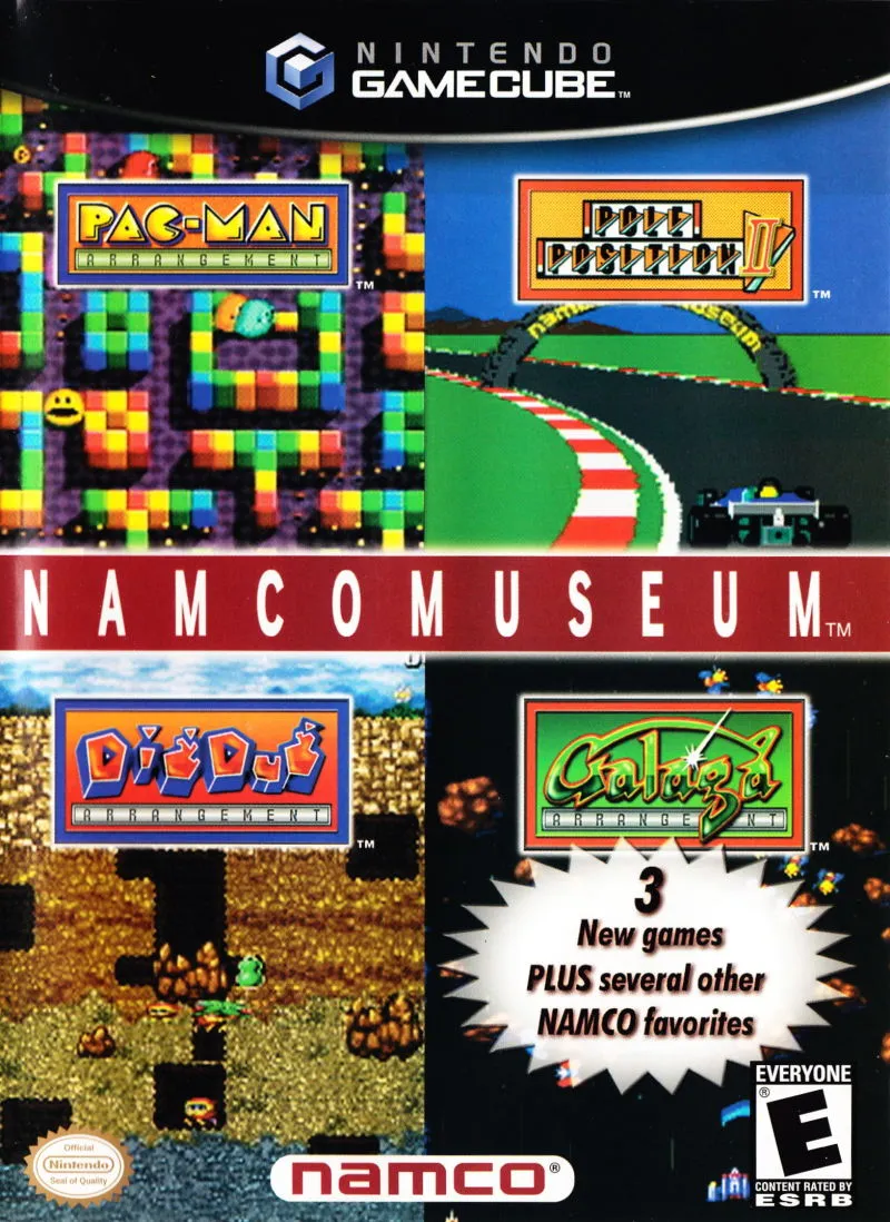 Namco Museum box art
