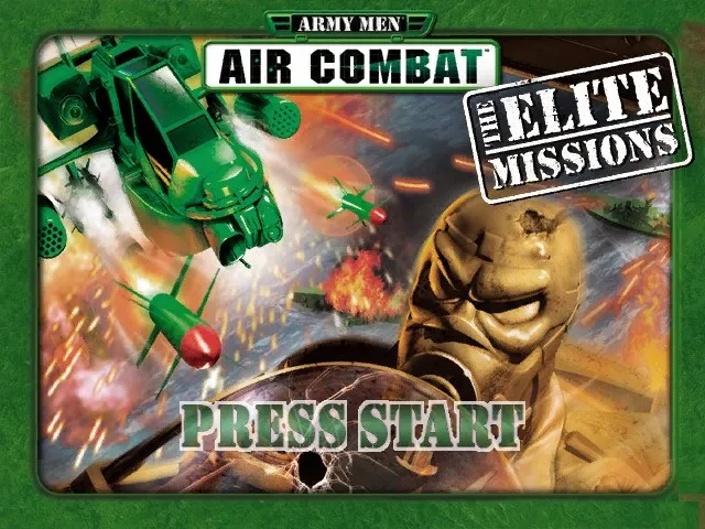 Backdrop artwork for Army Men: Air Combat - The Elite Missions