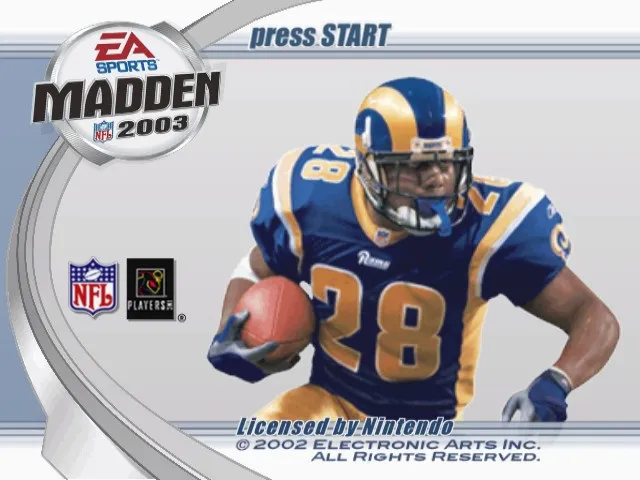 Madden NFL 2003 screenshot