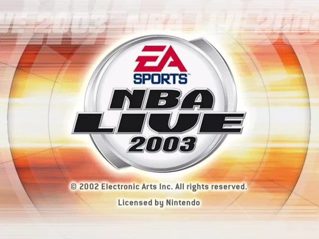 Backdrop artwork for NBA Live 2003