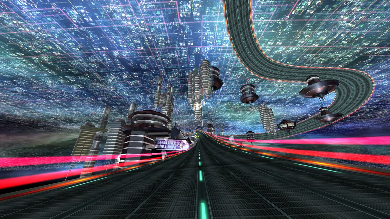Backdrop artwork for F-Zero GX
