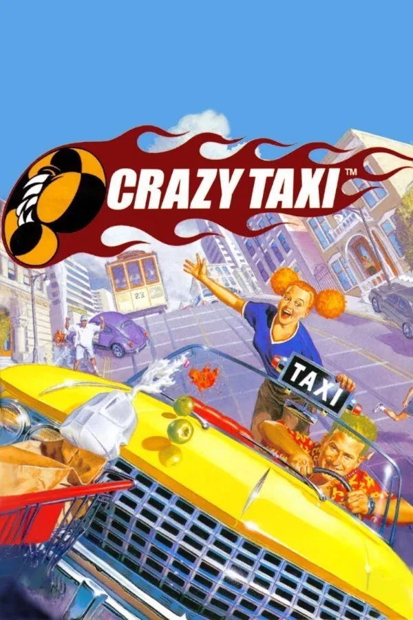 Crazy Taxi box art