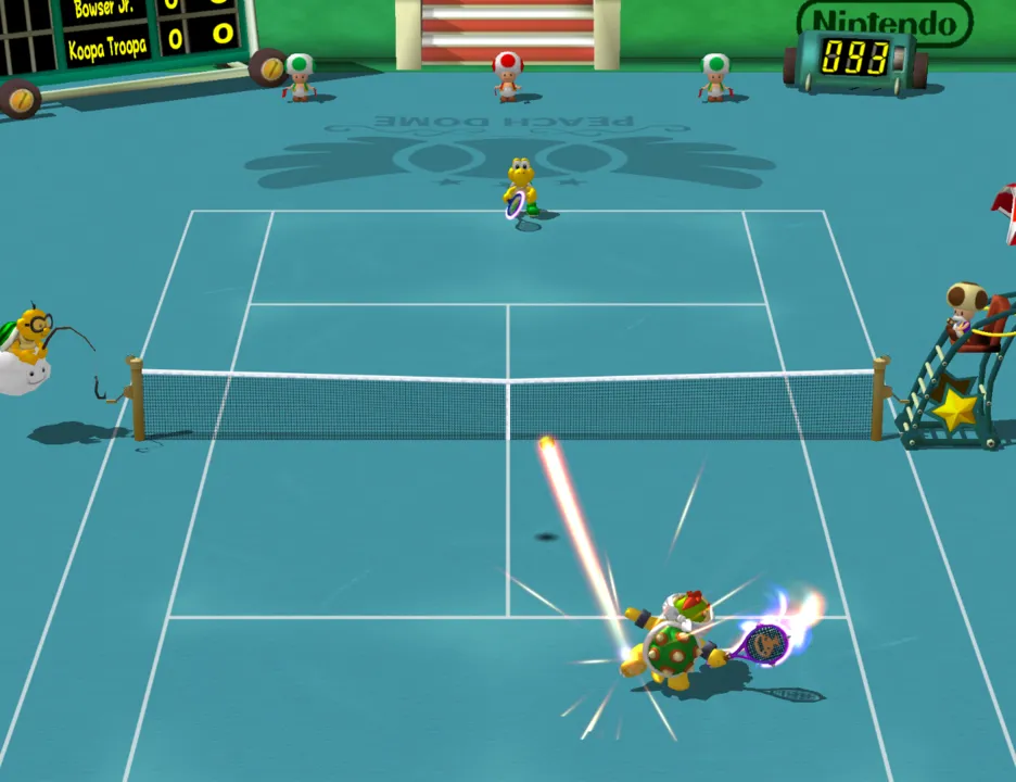 Mario Power Tennis screenshot