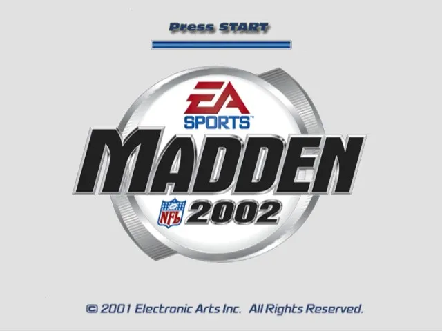 Madden NFL 2002 screenshot