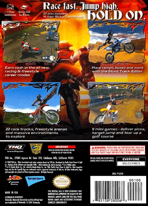 MX SuperFly box back
