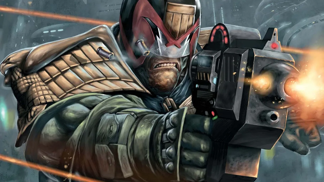Backdrop artwork for Judge Dredd: Dredd vs Death